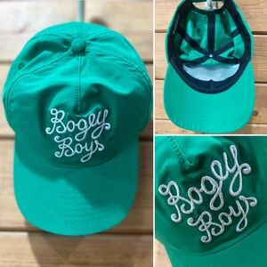 Bogey Boys Logo Golf Hat – Green Snapback (One Size) Activewear Casual